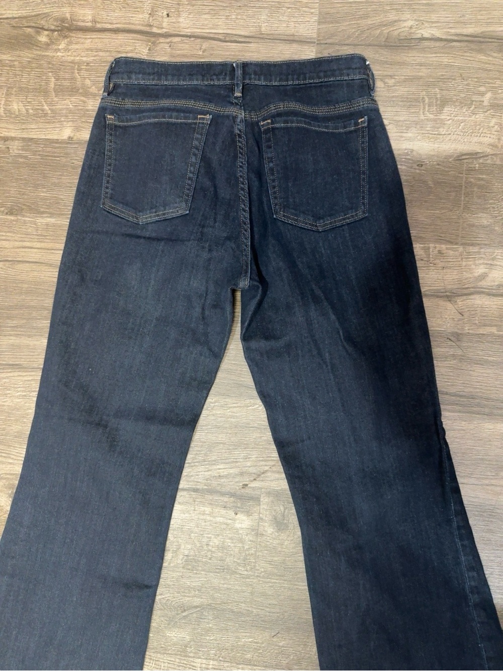 Banana Republic Dark Blue High-Rise Flare Jeans - Women - Picture 3 of 8